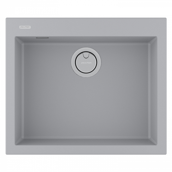Мойка Paulmark DECORATION 60, ACRYSTONE, PM936051-UGR, URBAN GREY, 600х510 мм,