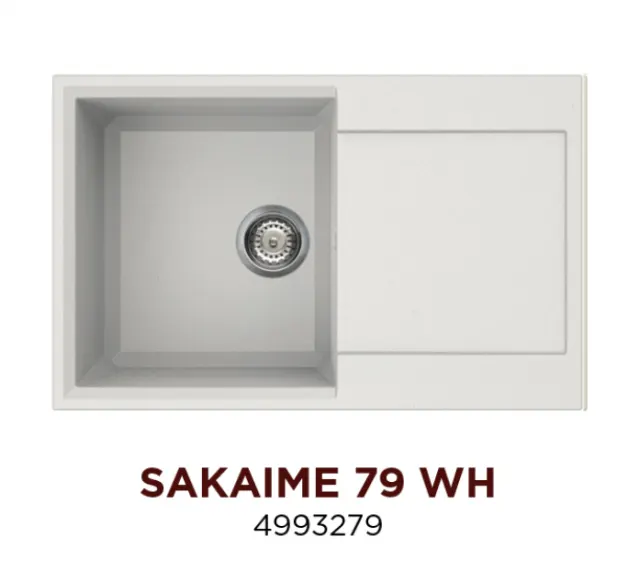 Кухонная мойка Omoikiri Sakaime 79-WH белый 4993279