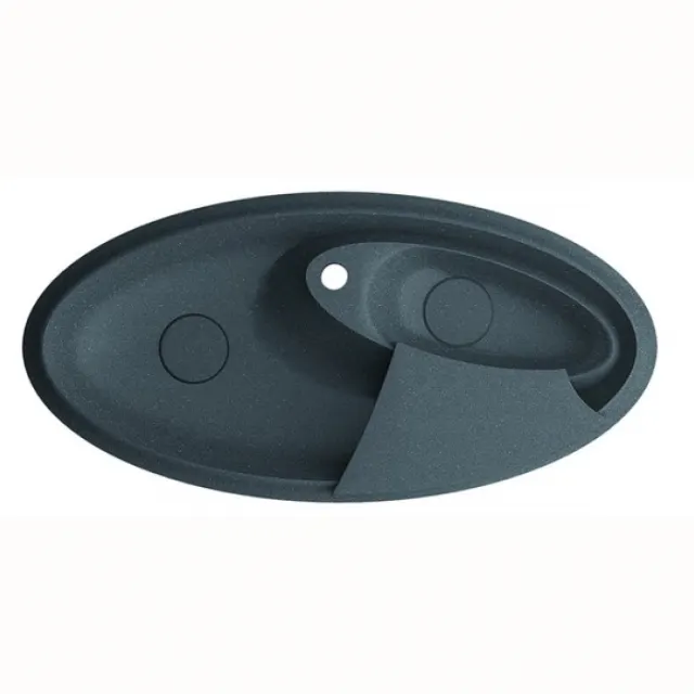 Кухонная мойка MARMORIN Silvanus Black Metalic 500 513 012 черный металлик