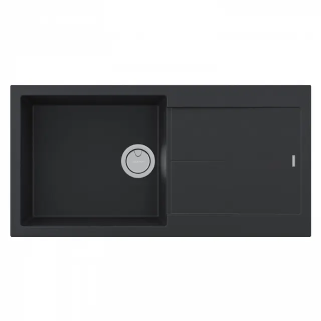Мойка Paulmark EXTENSIO 99, ACRYSTONE, PM989950-AN, ANTRACITE, 990х500 мм,