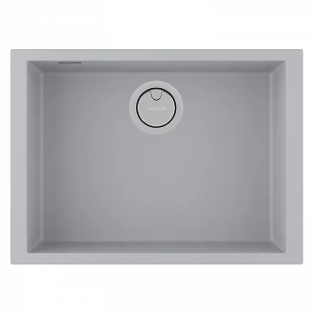Мойка Paulmark NEO CLASSIC 60, ACRYSTONE, PM966044-UGR, URBAN GREY, 600х440 мм,