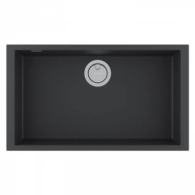 Мойка Paulmark NEO CLASSIC 76, ACRYSTONE, PM967644-AN, ANTRACITE, 760х435 мм,