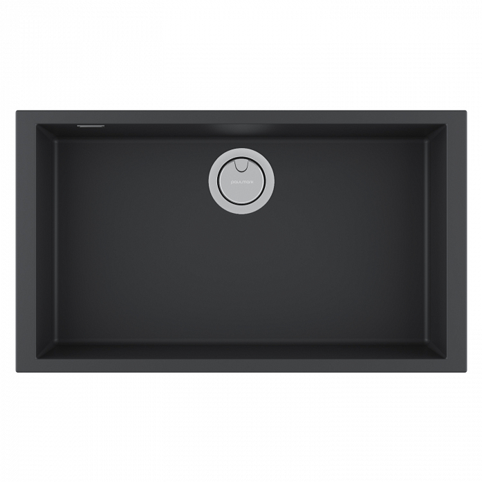 Мойка Paulmark NEO CLASSIC 76, ACRYSTONE, PM967644-AN, ANTRACITE, 760х435 мм,