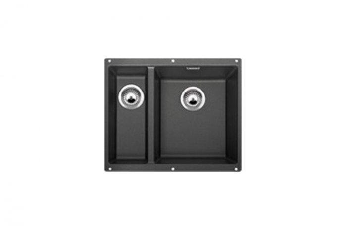 Кухонная мойка Blanco SUBLINE 340/160-U 523558 антрацит