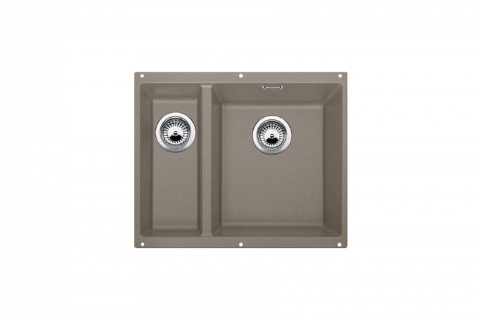 Кухонная мойка Blanco SUBLINE 340/160-U 523565 серый беж (чаша справа)