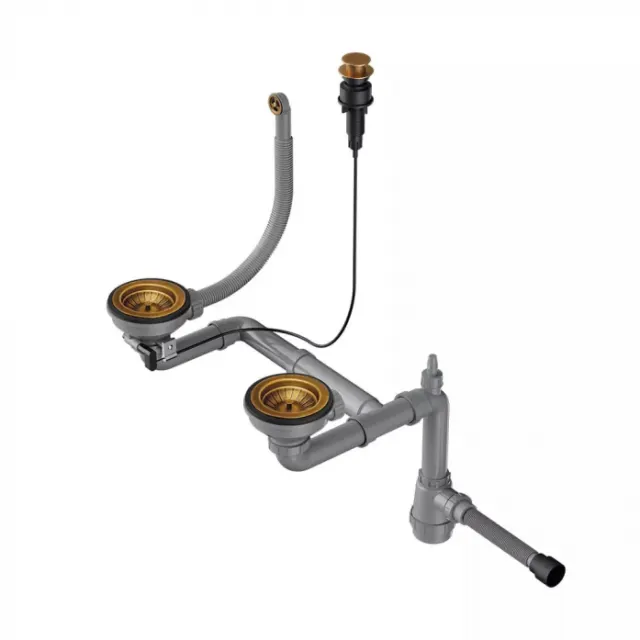Сифон для мойки Omoikiri WK-1,5CL-R-AB022-A 4957093