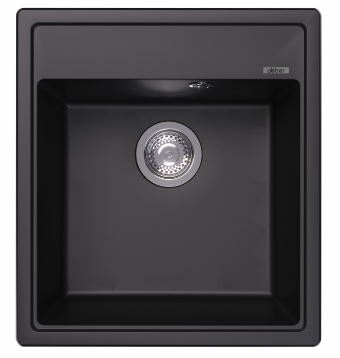 Кухонная мойка Abber Quarz AQ2901B черная
