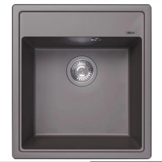 Кухонная мойка Abber Quarz AQ2901G серый