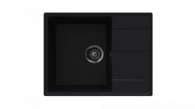 Кухонная мойка Maunfeld Lacrima 650 MFQS-650B черный