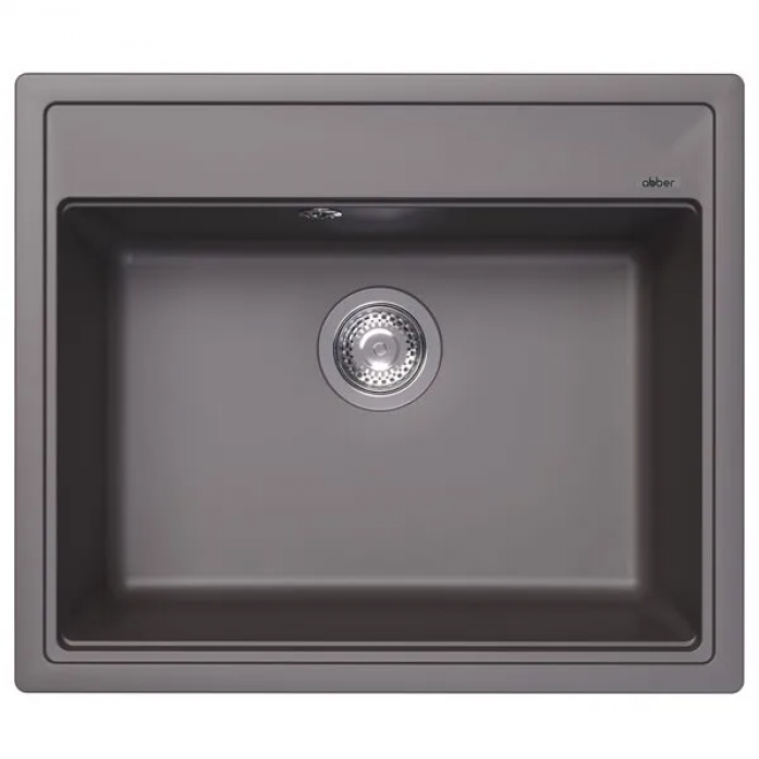 Кухонная мойка Abber Quarz AQ2902G серый