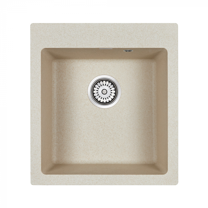 Кухонная мойка Paulmark Мойка KANTE 45, IT-GRANIT, PM104651-BE, бежевый, 460х510 мм,