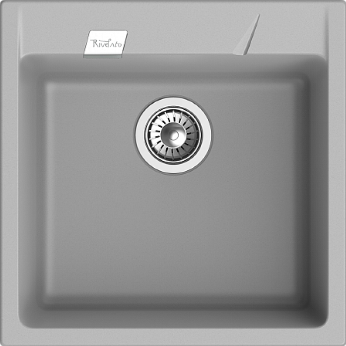 Мойка Rivelato Raum 50 RM-50 grigio metallizzato