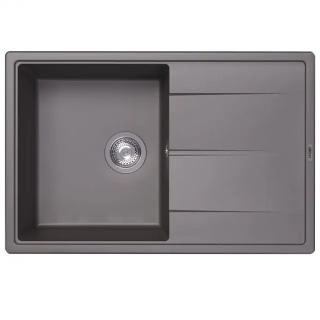 Кухонная мойка Abber Quarz AQ2904G серый