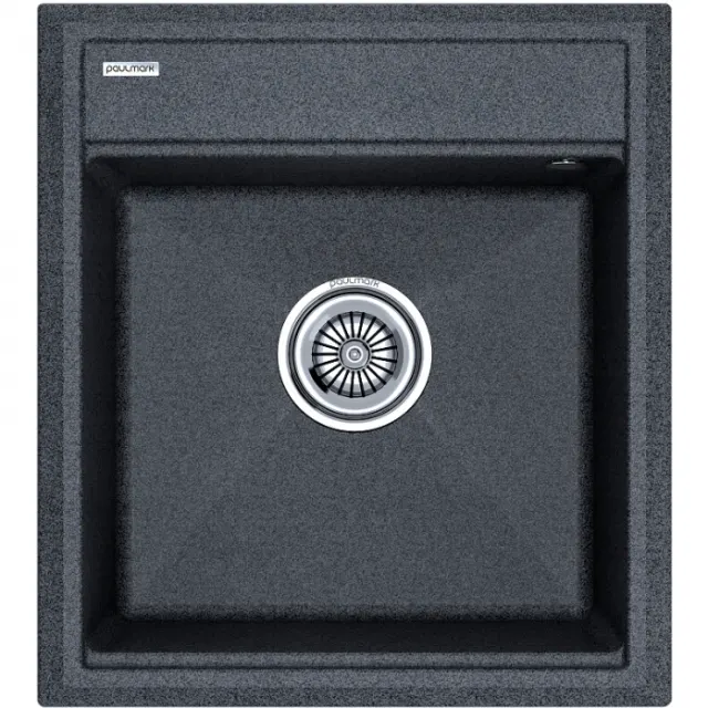Мойка Paulmark STEPIA 45, IT-GRANIT, PM114651-DG, графит, 460х510,