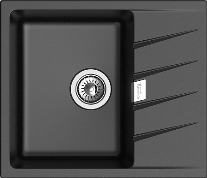 Мойка Rivelato Raum 58 RM-58 nero