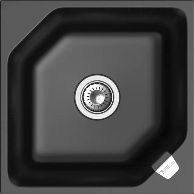 Мойка - RIVELATO LOCUS 50 LS-50 nero Rivelato LOCUS 50 LS-50 nero