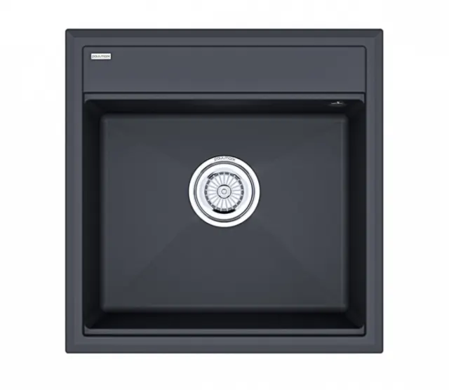 Мойка Paulmark STEPIA 50, IT-GRANIT, PM115051-AN, антрацит, 500х510,