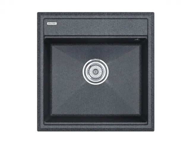 Мойка Paulmark STEPIA 50, IT-GRANIT, PM115051-DG, графит, 500х510,