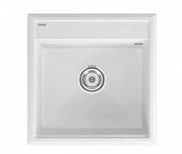 Мойка Paulmark STEPIA 50, IT-GRANIT, PM115051-WH , белый, 500х510,