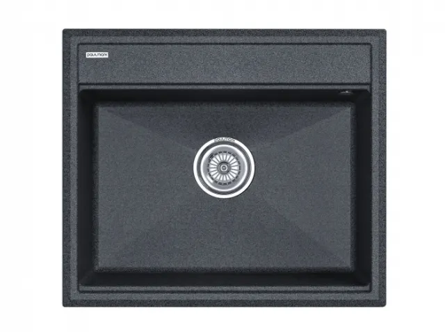Мойка Paulmark STEPIA 60, IT-GRANIT, PM115951-DG, графит, 590х510,