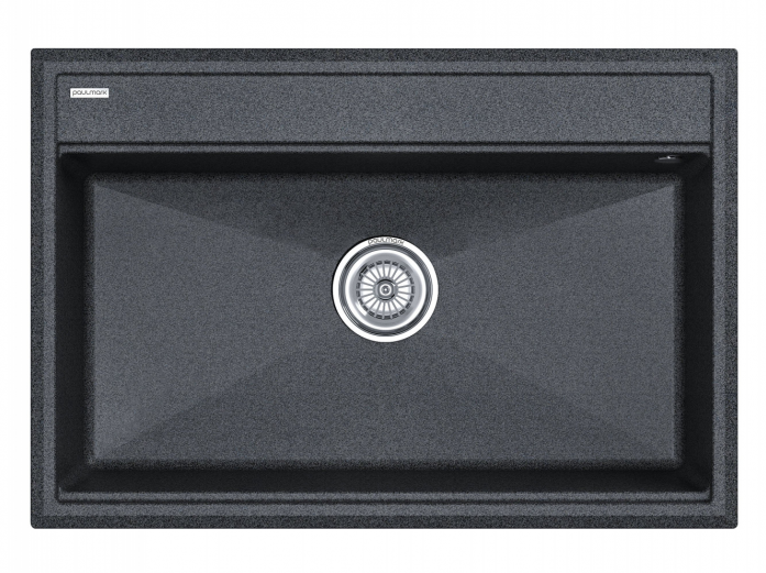 Мойка Paulmark STEPIA 80, IT-GRANIT, PM117551-DG, графит, 750х510,