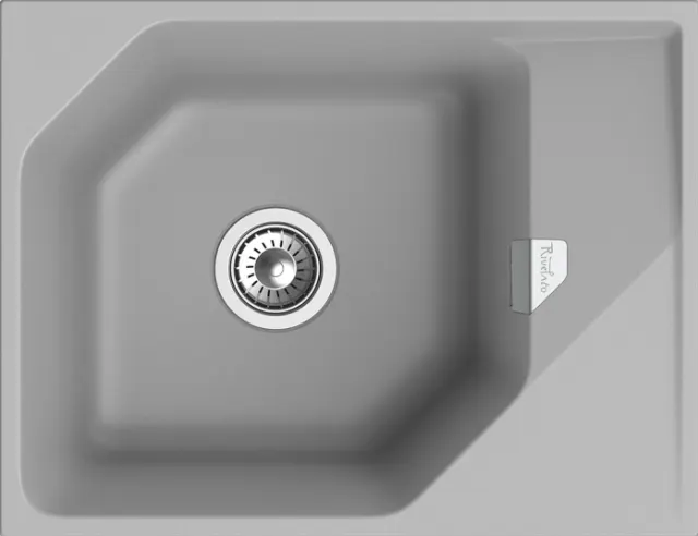 Мойка - RIVELATO LOCUS 65 LS-65 grigio metallizzato Rivelato LOCUS 65 LS-65 grigio metallizzato
