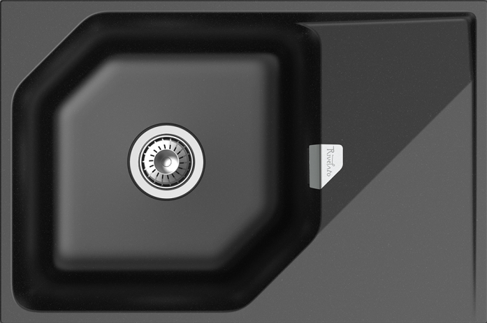 Мойка - RIVELATO LOCUS 75 LS-75 nero Rivelato LOCUS 75 LS-75 nero