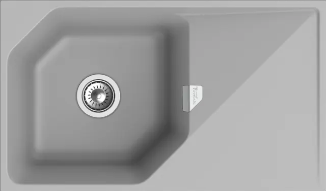 Мойка - RIVELATO LOCUS 85 LS-85 grigio metallizzato Rivelato LOCUS 85 LS-85 grigio metallizzato