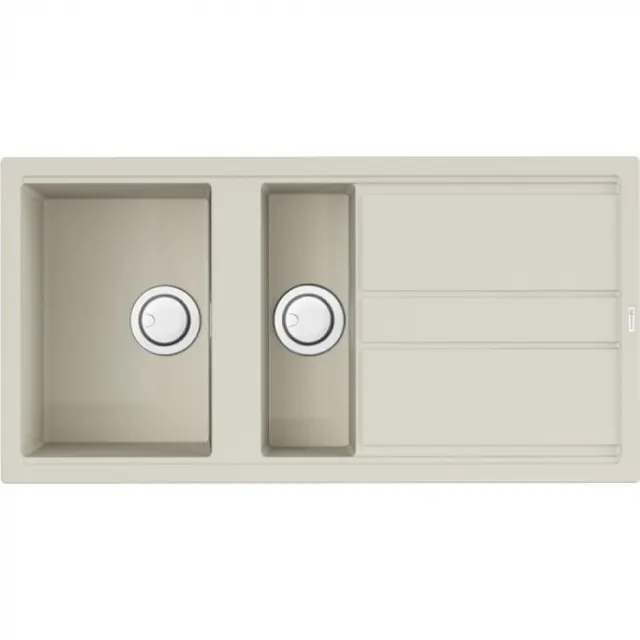 Кухонная мойка Omoikiri Kitagawa 100-2-WH Artceramic/белый 4993803