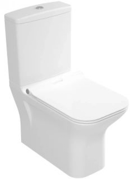 Унитаз напольный Serel NITA NT12KSS110H белый