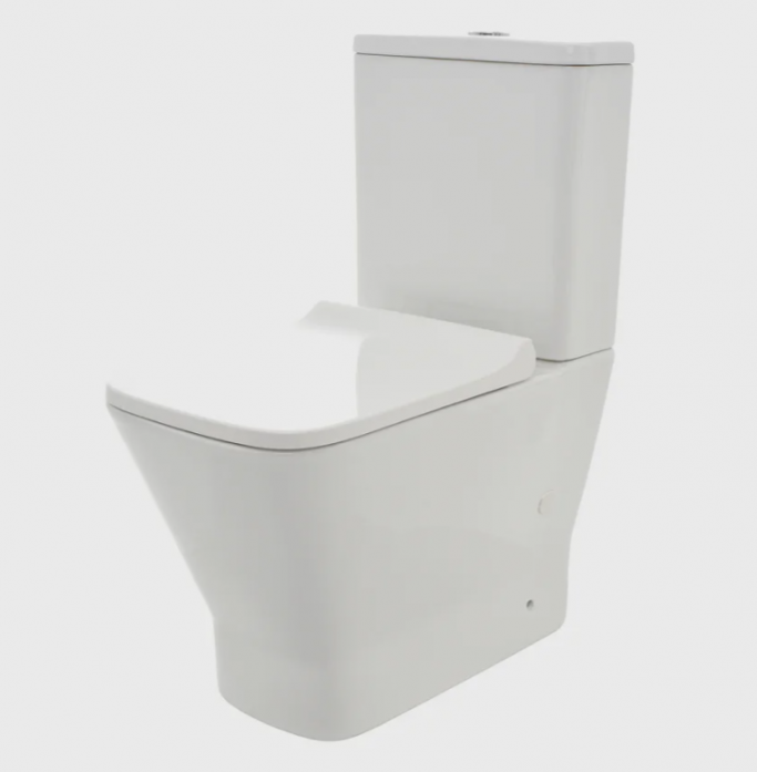 Унитаз напольный AQUAME AQM1005PRO с сиденьем белый