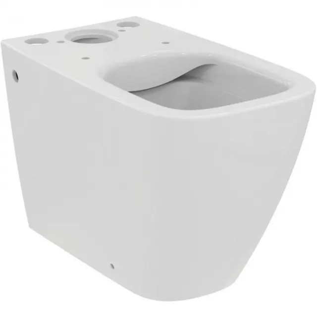 Унитаз напольный пристенный Ideal Standard i.Life S T500001 белый