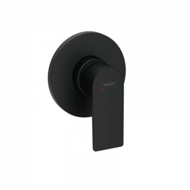 Смеситель для душа Hansgrohe Rebris E 72659670S (72659670+13620180) матовый черный