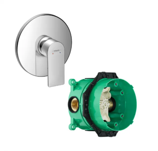 Смеситель для душа Hansgrohe Rebris E 72668000S (72668000+01800180) хром