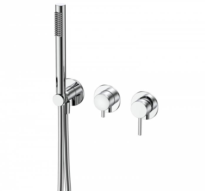 Встраиваемый смеситель AQUAME AQM8805CR хром