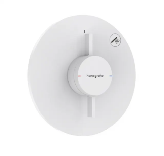 Смеситель для душа Hansgrohe DuoTurn S 75618700 белый матовый