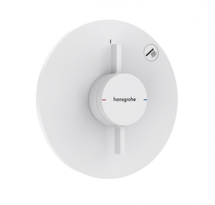 Смеситель для душа Hansgrohe DuoTurn S 75618700 белый матовый