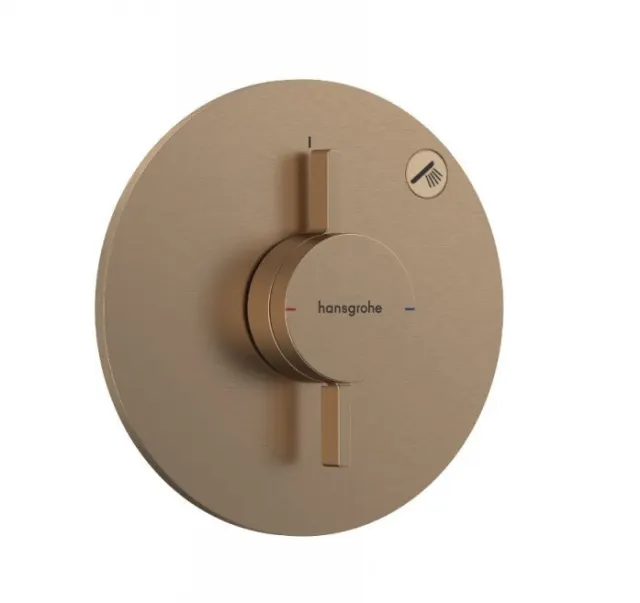 Смеситель для душа Hansgrohe DuoTurn S 75618140 бронза шлифованная