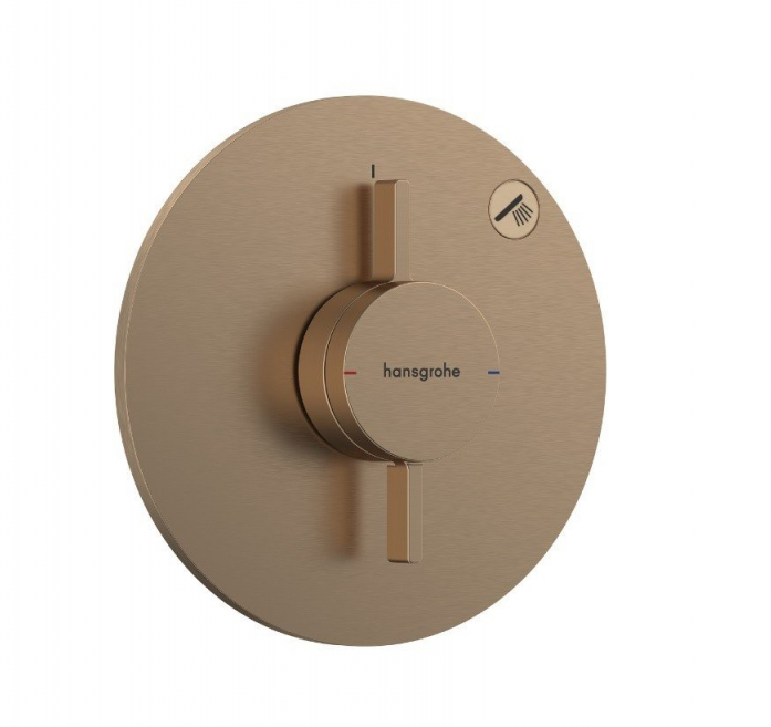 Смеситель для душа Hansgrohe DuoTurn S 75618140 бронза шлифованная
