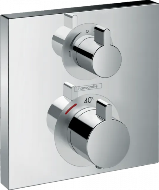 Смеситель для ванны и душа Hansgrohe Ecostat Square 15714000