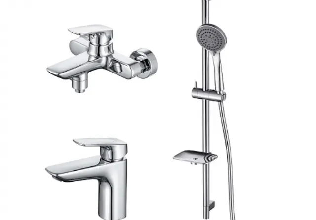 Комплект смесителей AQUATEK Вега AQ1030CR хром