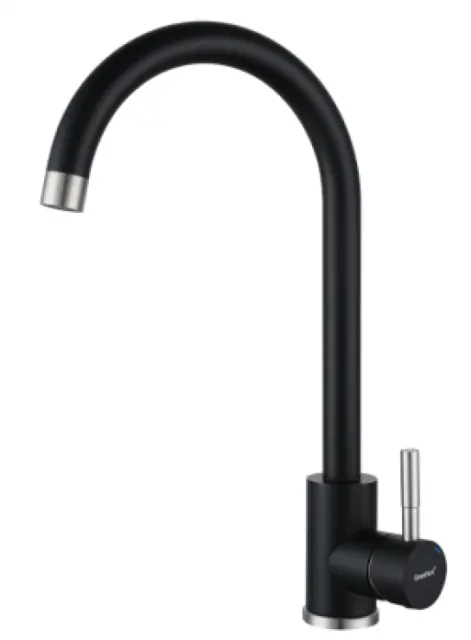 Смеситель для кухни GranFest QUARZ GF-Z-5410 черный