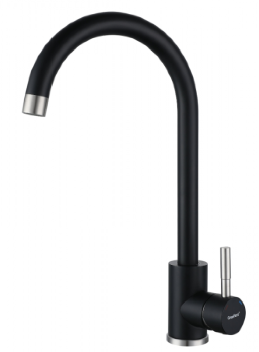 Смеситель для кухни GranFest QUARZ GF-Z-5410 черный