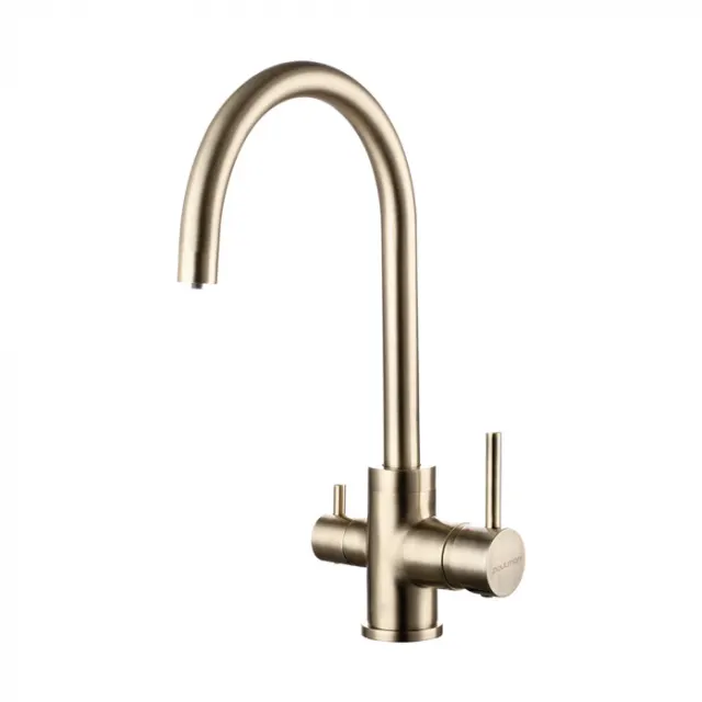 Смеситель для кухни Paulmark ESSEN, бронза, Es213211-BR,