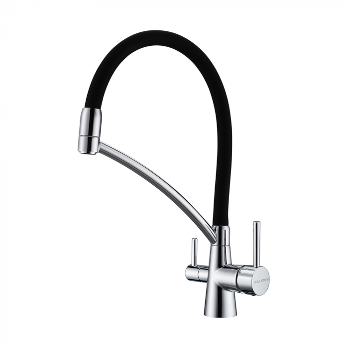Смеситель для кухни Paulmark SIEGEN, хром, Si213111-CR,