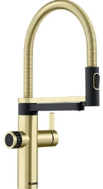 Смеситель для кухни Blanco EVOL-S 5 в1 Satin Gold 527427