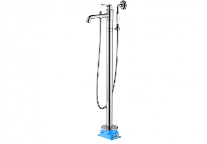 Смеситель для ванны напольный AQUATEK Классик AQ1545CR хром