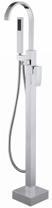 Смеситель напольный Abber Wasserfall AF8615 хром