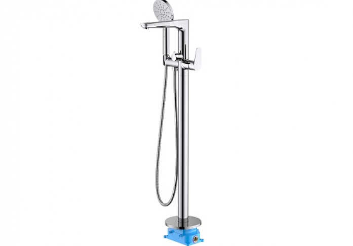 Смеситель для ванны напольный AQUATEK Бетта AQ1145CR хром