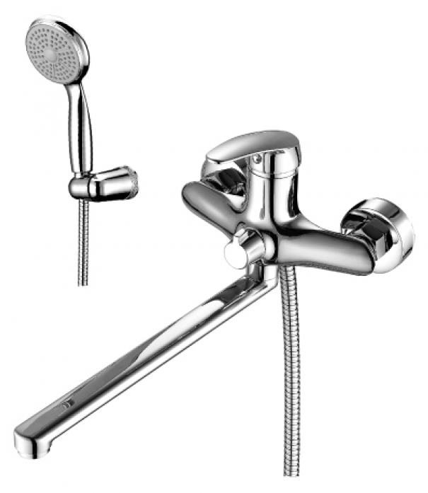 Смеситель для ванны Lemark Linara LM0451C хром